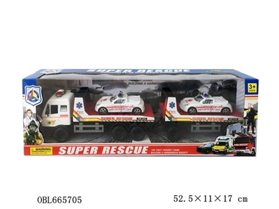 Inertial ambulance trailer - OBL665705