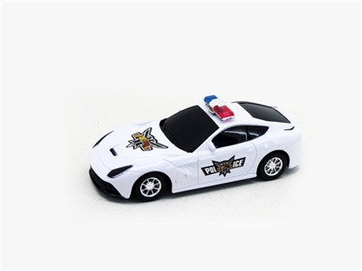 Police car ferrari inertia simulation - OBL666200