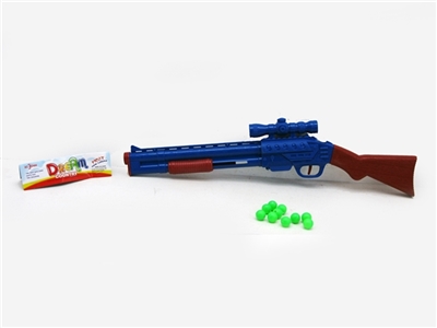 Blue / brown table tennis gun - OBL666698