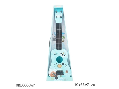 Cartoon guitar blue 1, paragraph 1 - OBL666847