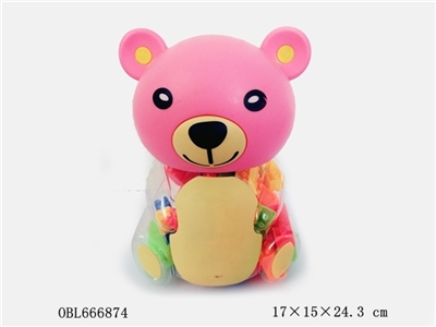 Large powder Xiong Yizhi class blocks multi-color combination weighing 250 grams (79 PCS) - OBL666874