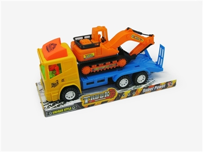 Inertial tow vehicle excavator - OBL667124