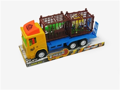 惯性拖头车载动物袋鼠，鹿 - OBL667135