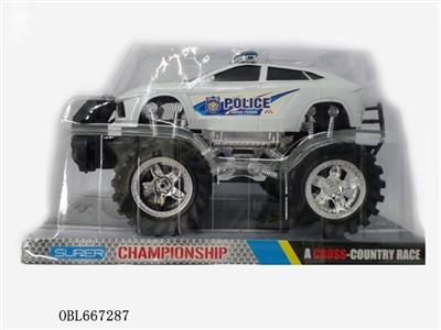 Inertia a police car - OBL667287