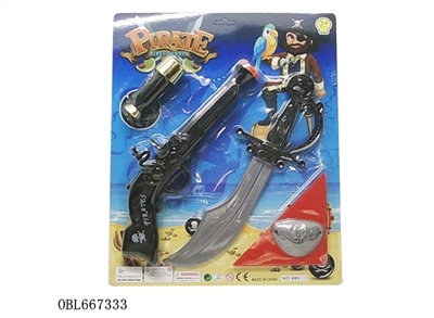 Solid color pirate gun - OBL667333