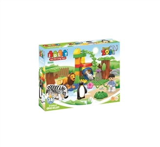Happy zoo lego 36 PCS - OBL667428