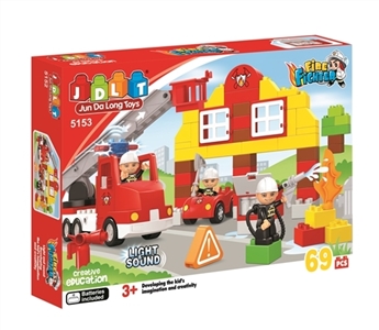 Fire blocks car 69 PCS - OBL667460