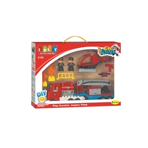 Fire blocks car - OBL667465