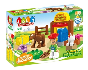 Building blocks of 29 PCS ranch - OBL667485