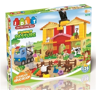 Farm building blocks 126 PCS - OBL667492