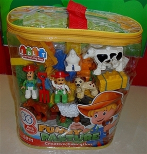 Farm building blocks 66 PCS - OBL667493