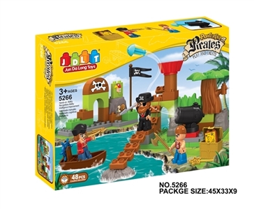 Pirate lego 48 PCS - OBL667520