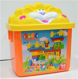 森林动物积木98pcs - OBL667571