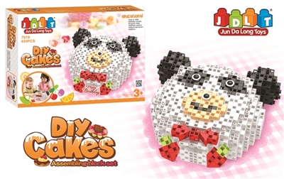IQ small building blocks - panda 459 PCS - OBL667593