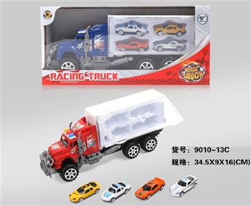 惯性车箱装4只车子 - OBL667778