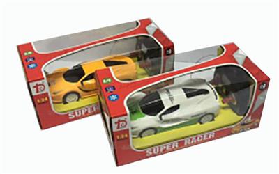 1:24四通遥控法拉利赛车/仿真车混装无包电 - OBL667957