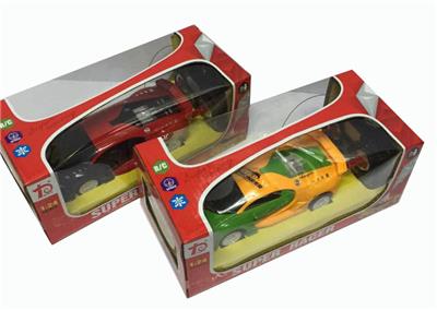 1:24四通遥控布加迪赛车/仿真车混装无包电 - OBL667966