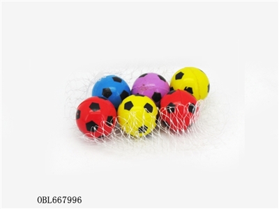 6只庄32mm足球弹跳球 - OBL667996