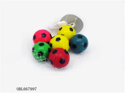 6只庄45mm足球弹跳球 - OBL667997