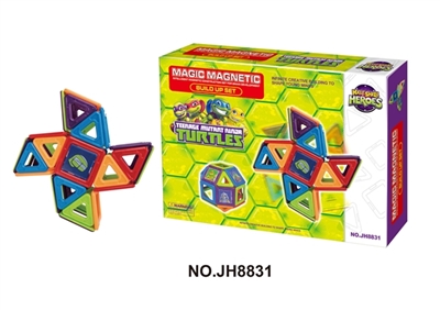 Ever changing magnetic blocks (18 PCS) - OBL668115