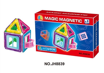 Ever changing magnetic blocks (12 PCS) - OBL668119