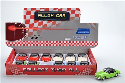 1:32 alloy back door driving BMW 4 color orange - OBL668176