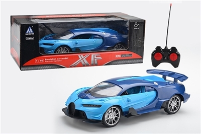The new bugatti (blue) / 1:16 four-way remote control car - OBL668228