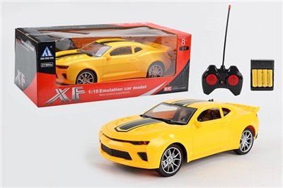 Chevrolet (wasp) (yellow)/with rechargeable 1:16 four-way remote control car - OBL668231