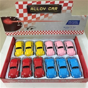 1:32 alloy spray back to drive door beetle 4 white door color orange - OBL668640