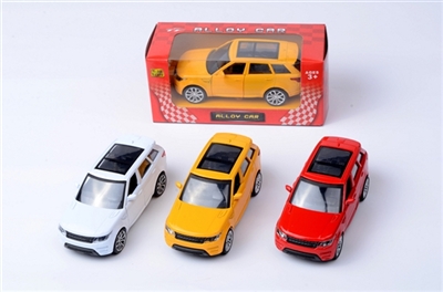 1:32 alloy back driving way tiger car 4 color orange - OBL668723