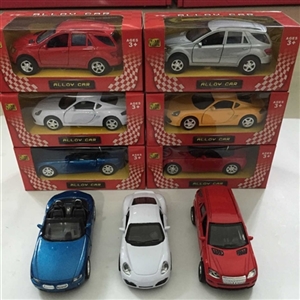 1:32 alloy driving back door Q7, land rover 4 color orange - OBL668727