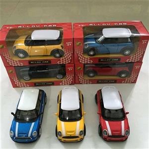 1:32 alloy back to drive BMW MINI car door 4 color orange - OBL668738