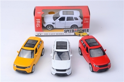 1:32 alloy car driving back door lights 3 colors mixed with voice - OBL668748