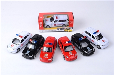1:32 alloy car driving back door lights 3 colors mixed with voice - OBL668752