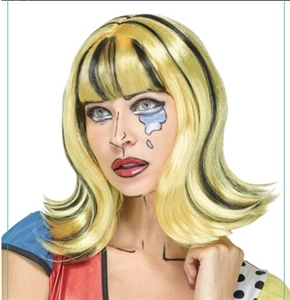 Pop Art Masterpiece wig in Bright Yellow - OBL668926