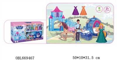 Fashion carriage castle - OBL669467
