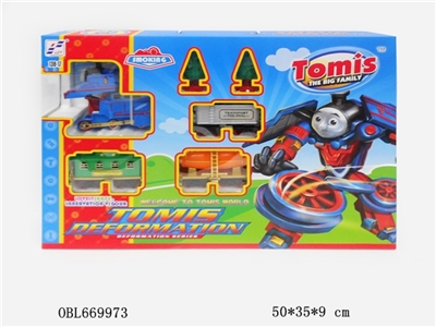 The electric rail train Thomas deformation - OBL669973