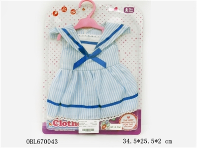 The navy dress - OBL670043