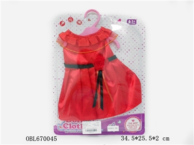 Red dress - OBL670045