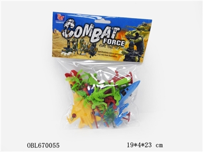 军事系列26PCS/包 二款混装 - OBL670055