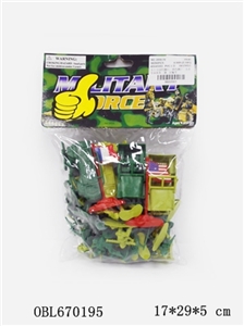 Small green 36 soldiers, yellow 36, jeep, green, yellow, green, yellow each one, transporter each a, - OBL670195