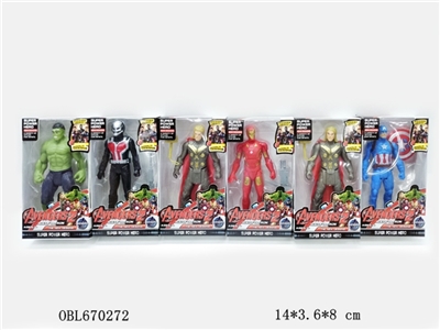 Captain America thor iron man green giant ant 11.5 CM doll - OBL670272