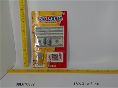24 big notes poker one badge four round COINS - OBL670882