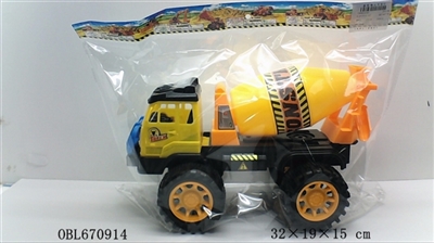 Big wheel sliding engineering truck mixer - OBL670914