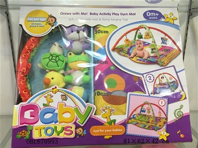 Crawling carpet fitness giraffe/doll - OBL670993