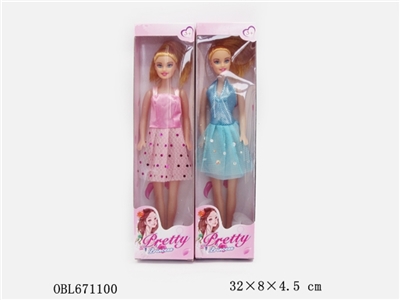 11.5 -inch empty handed and fashionable girl - OBL671100