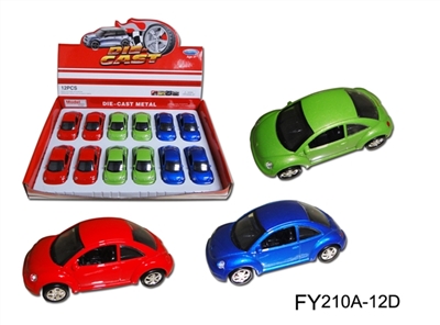 1:43 甲壳虫合金轿车 - OBL671119
