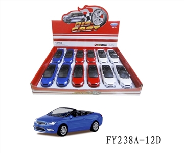 1:43 合金福特敞篷车 - OBL671123