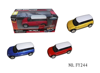1:43合金迷你轿车 - OBL671124