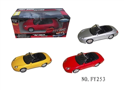 1:43合金保时捷敞篷车 - OBL671126